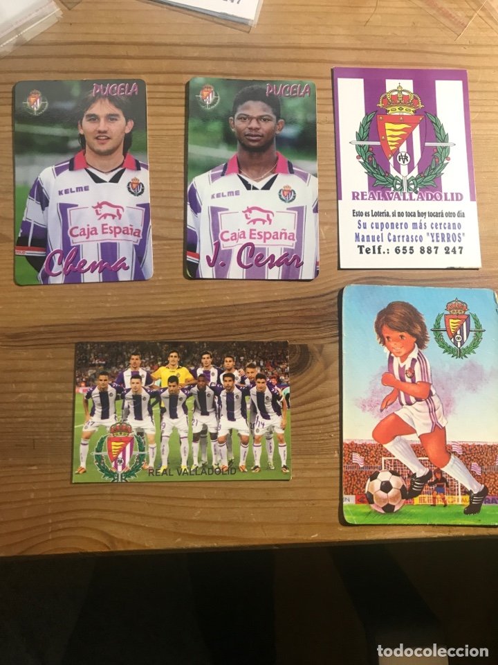 Coleccionismo deportivo: Calendarios Real Valladolid - Foto 1