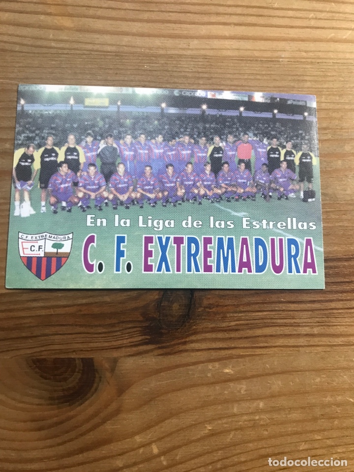 Coleccionismo deportivo: Calendario CF Extremadura 1999 - Foto 1