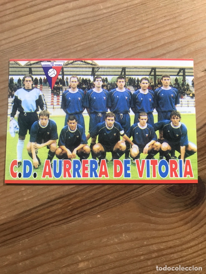 Coleccionismo deportivo: Calendario CD Aurrera de Vitoria 2000 - Foto 1