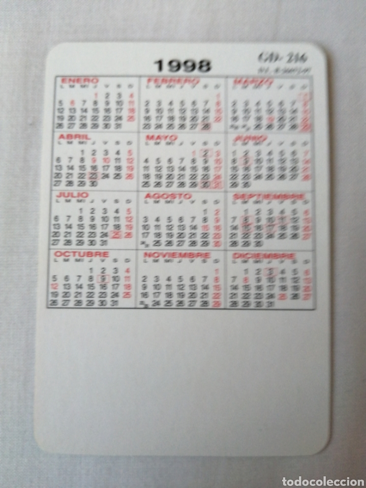 Coleccionismo deportivo: Calendario de bolsillo Real Valladolid - Foto 2