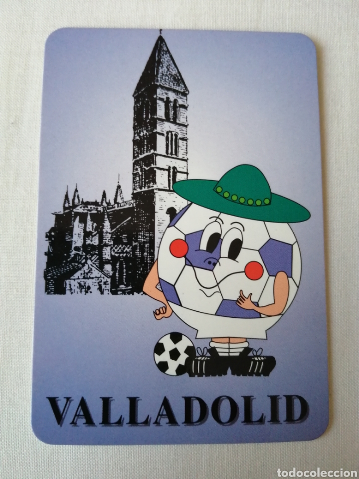 Coleccionismo deportivo: Calendario de bolsillo Real Valladolid - Foto 1