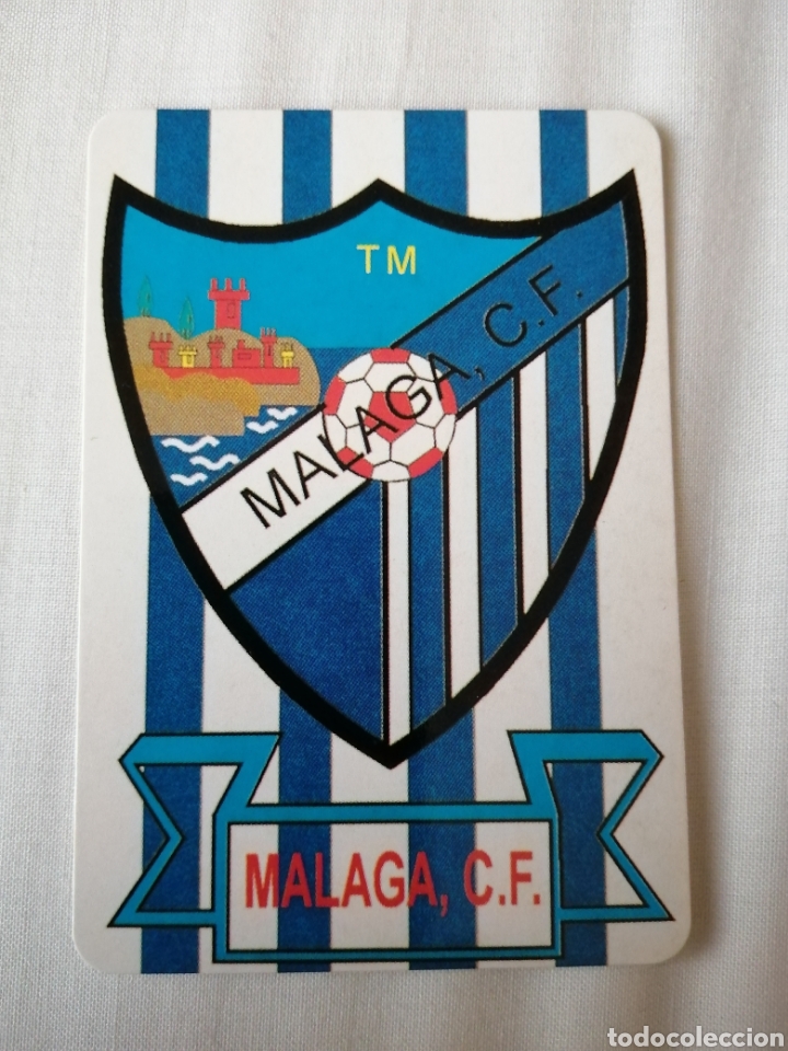 Coleccionismo deportivo: Calendario de bolsillo M&aacute;laga C F - Foto 1
