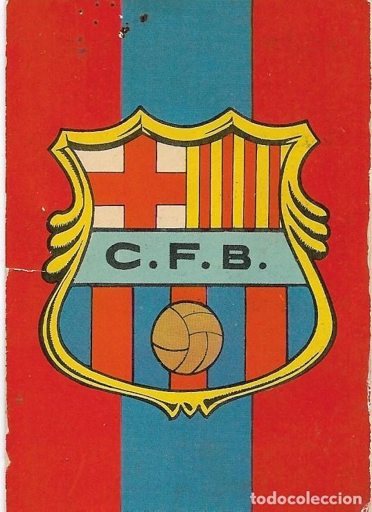 Coleccionismo deportivo: calendario de bolsillo F.C.B del a&ntilde;o 1973 - Foto 1