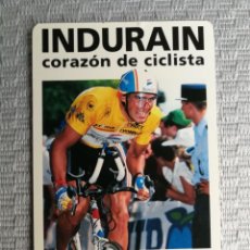 Coleccionismo deportivo: CALENDARIO DEPORTIVO - CICLISMO - MIGUEL INDURAIN - AÑO 1994. Lote 284789403
