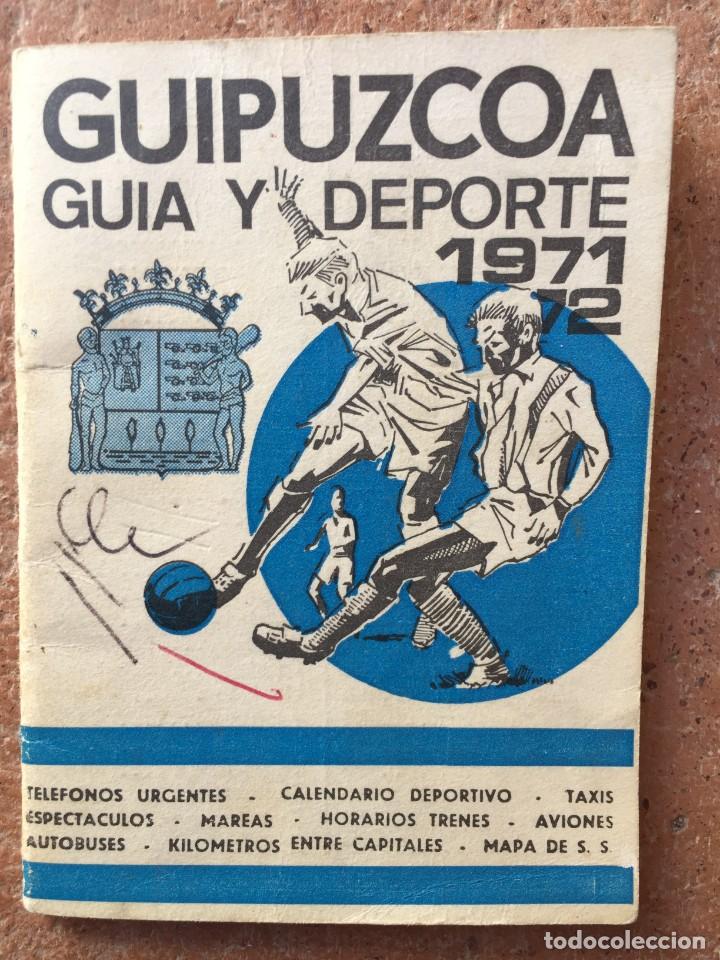 Coleccionismo deportivo: GUIPUZCOA GUIA Y DEPORTE 1971 - 71 - Foto 1