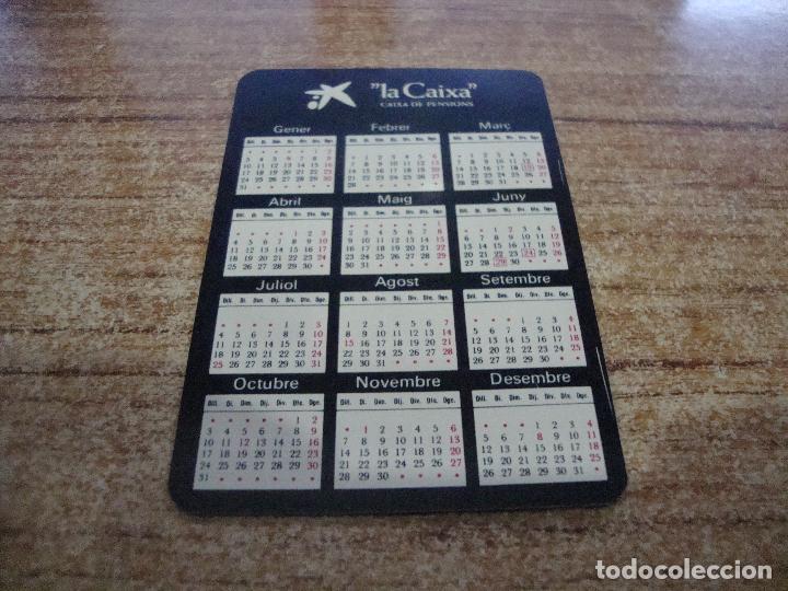 Coleccionismo deportivo: CALENDARIO DE BOLSILLO TEMA CAJAS BANCOS LA CAIXA CATALAN 1983 - Foto 2