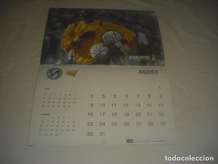 Coleccionismo deportivo: SOM RCDE , CALENDARI 2010 . PERICOS SOLIDARIS. RCD ESPANYOL. - Foto 4