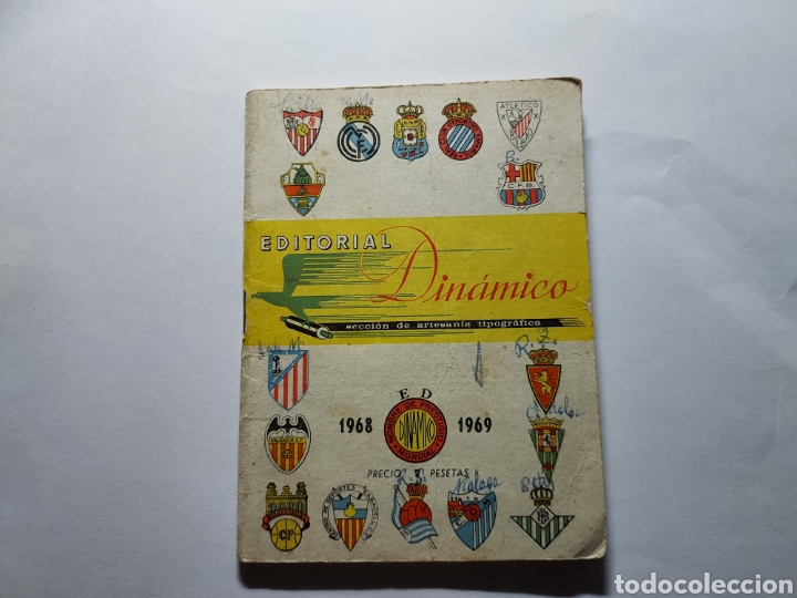 Coleccionismo deportivo: CALENDARIO DINAMICO 1968-1969 - Foto 1