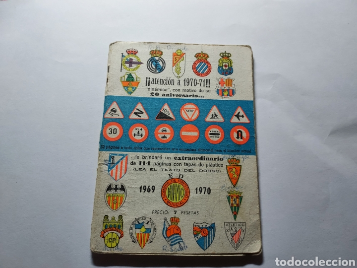 Coleccionismo deportivo: CALENDARIO DINAMICO 1969-1970 - Foto 1