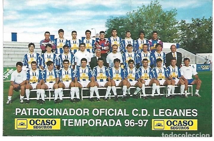 Coleccionismo deportivo: CD. LEGAN&Eacute;S: Calendario de 1997 - Foto 1