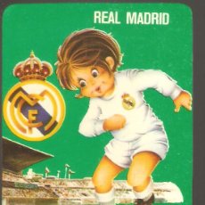 Coleccionismo deportivo: 1 CALENDARIO DE FUTBOL REAL MADRID AÑO 1976. Lote 301056253