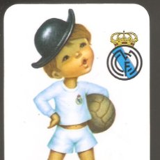 Coleccionismo deportivo: 1 CALENDARIO DE FUTBOL REAL MADRID AÑO 1982. Lote 301056673