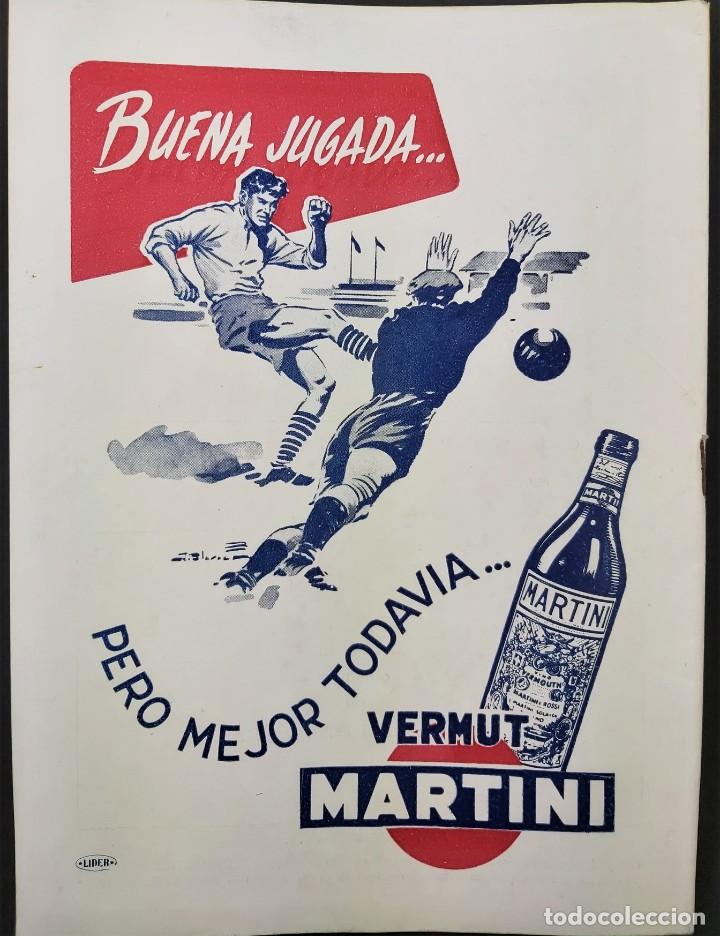 Coleccionismo deportivo: PROGRAMA OFICIAL NUEVO CAMPO DEL C.F BARCELONA 1954 - Foto 2