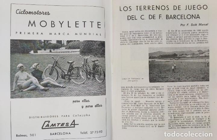 Coleccionismo deportivo: PROGRAMA OFICIAL NUEVO CAMPO DEL C.F BARCELONA 1954 - Foto 3