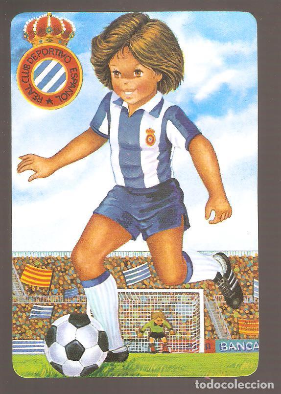 Coleccionismo deportivo: 1 calendario del espa&ntilde;ol a&ntilde;o 1986 - Foto 1