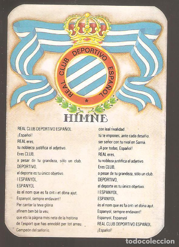 Coleccionismo deportivo: 1 calendario del espa&ntilde;ol a&ntilde;o 1985 - Foto 1