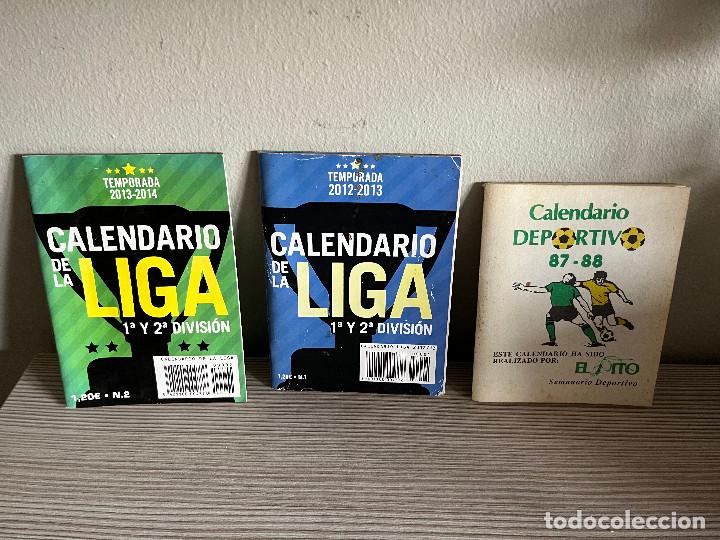 Coleccionismo deportivo: CALENDARIOS DE FUTLBOL - Foto 3
