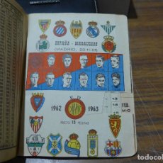 Coleccionismo deportivo: ANUARIO CALENDARIO DE FUTBOL DINAMICO AÑOS 1962-1963