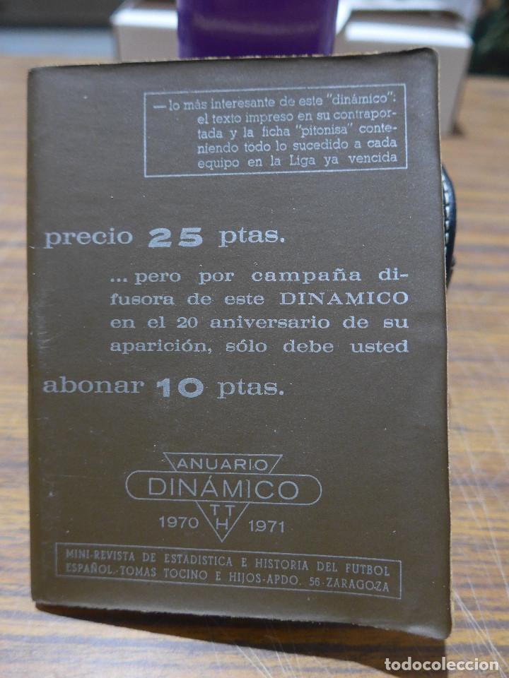Coleccionismo deportivo: ANUARIO DINAMICO A&Ntilde;OS 1970-1971 - Foto 1