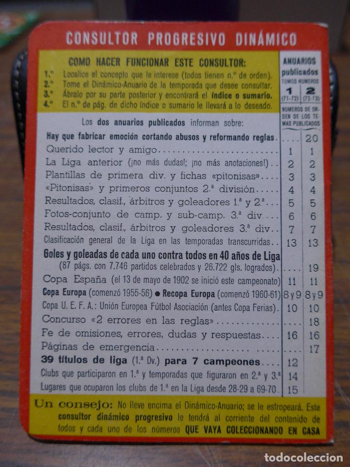 Coleccionismo deportivo: DINAMICOS ANUARIOS A&Ntilde;OS 1972-1973 - Foto 2