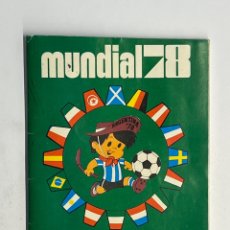 Coleccionismo deportivo: MUNDIAL 78 ARGENTINA. CALENDARIO DEPORTIVO, FECHAS, ENCUENTROS, CIUDADES..