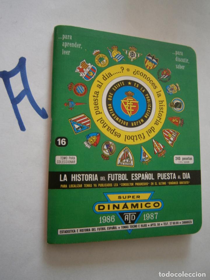 Coleccionismo deportivo: CALENDARIO DE FUTBOL DINAMICO (1986-1987) - Foto 1