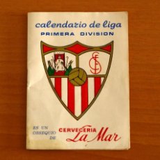 Coleccionismo deportivo: CANDELARIO LIGA 1º DIVISIÓN TEMPORADA 85-86, 1985-1986 -SEVILLA CERVECERÍA LA MAR, MARISCOS EMILIO. Lote 365815101