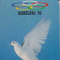 Coleccionismo deportivo: CALENDARIO DE BOLSILLO - BARCELONA '92. Lote 365888856