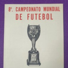 Coleccionismo deportivo: CALENDARIO CARTILLA DE BRASIL DEL VIII CAMPEONATO MUNDIAL DE FUTEBOL FÚTBOL 1966