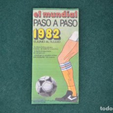Coleccionismo deportivo: CALENDARIO DE BOLSILLO TIPO FUELLE MUNDIAL ESPAÑA 82 NUEVO SIN USO. Lote 375236689