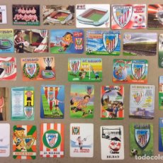 Coleccionismo deportivo: ATHLETIC CLUB DE BILBAO. LOTE DE 30 CALENDARIOS AÑOS 80 - 90 - 00.