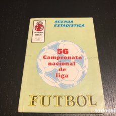 Coleccionismo deportivo: AGENDA ESTADÍSTICA LIGA ESPAÑOLA DE FÚTBOL 1986-87 CALENDARIO
