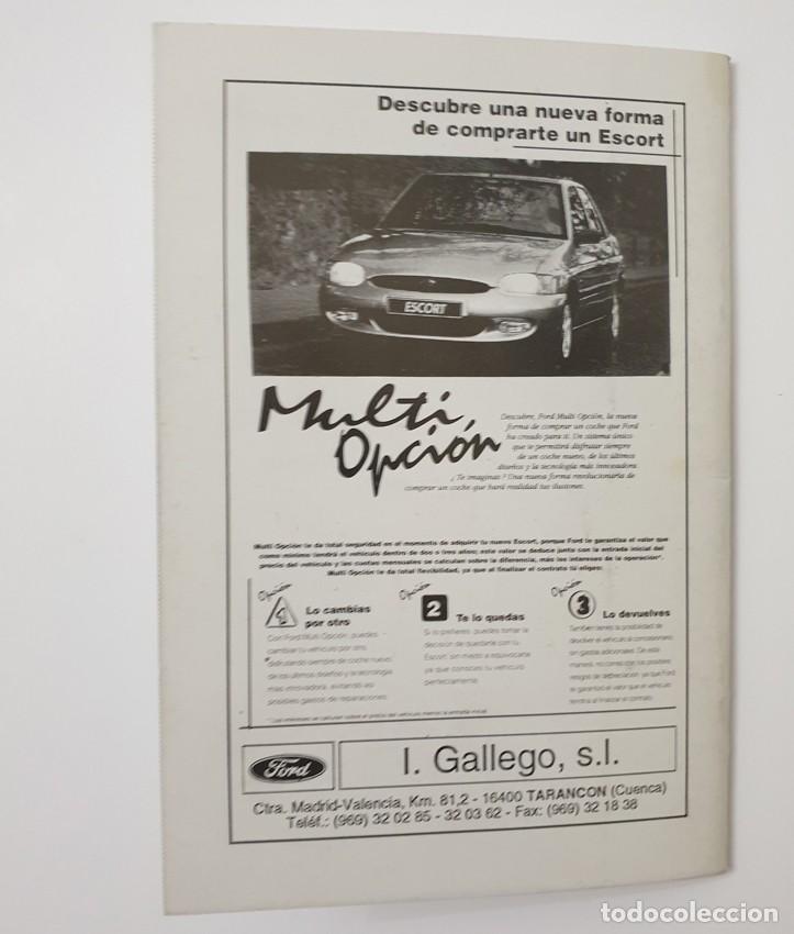 Coleccionismo deportivo: UNION CICLISTA TARANCON CALENDARIO SALIDAS 1998 - Foto 9