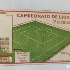 Coleccionismo deportivo: CAMPEONATO DE LIGA 2 ° DIVISIÓN . 1945 - 1946 . LAMPARA METAL. Lote 402321359