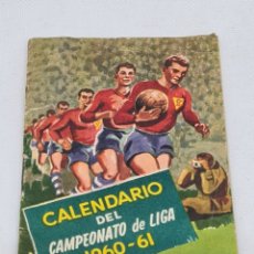 Coleccionismo deportivo: CALENDARIO DE LIGA 1960 61 CERVEZA SAN MIGUEL
