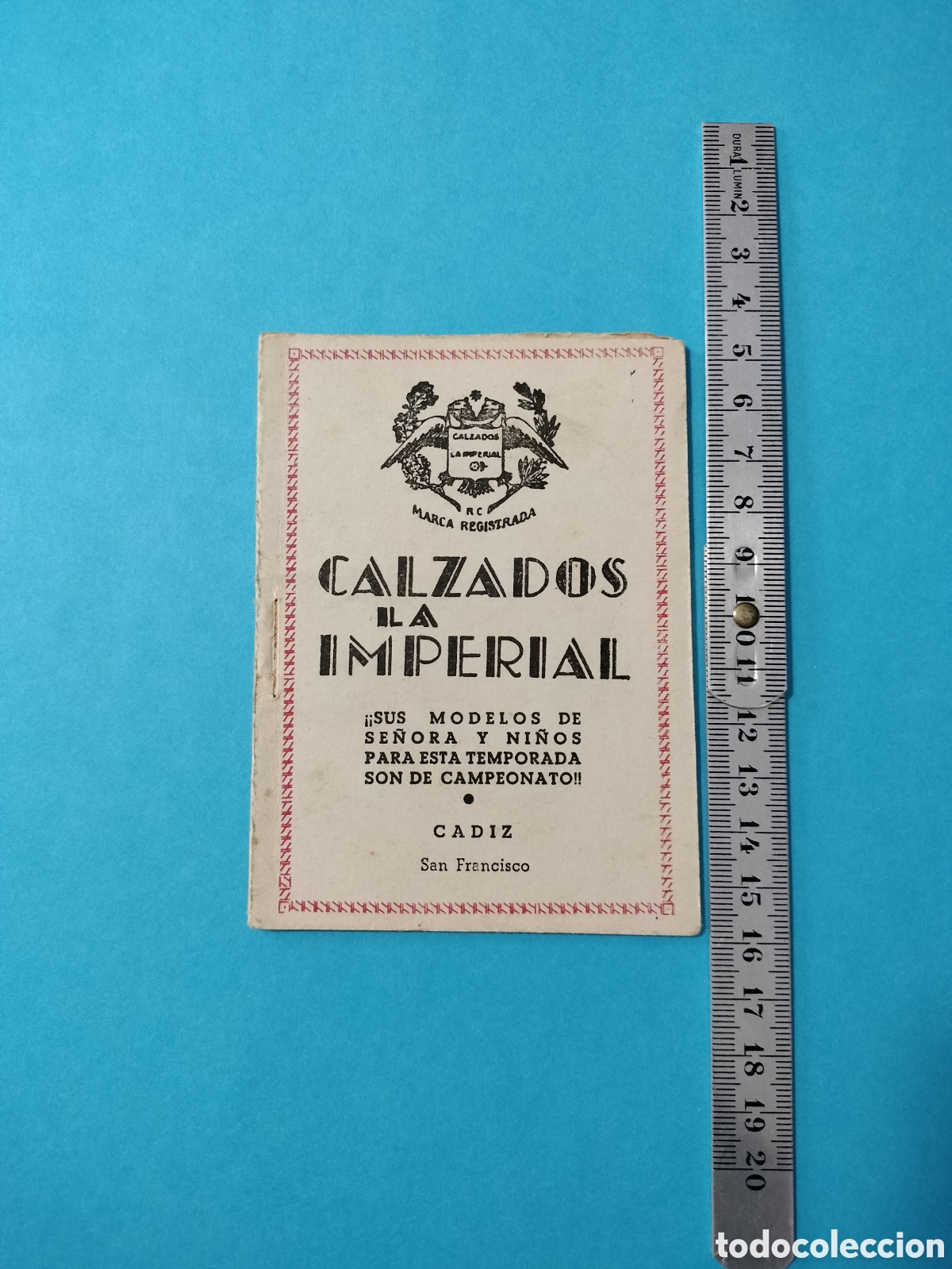 Coleccionismo deportivo: CALENDARIO DE LA LIGA 1953-54 - Foto 1