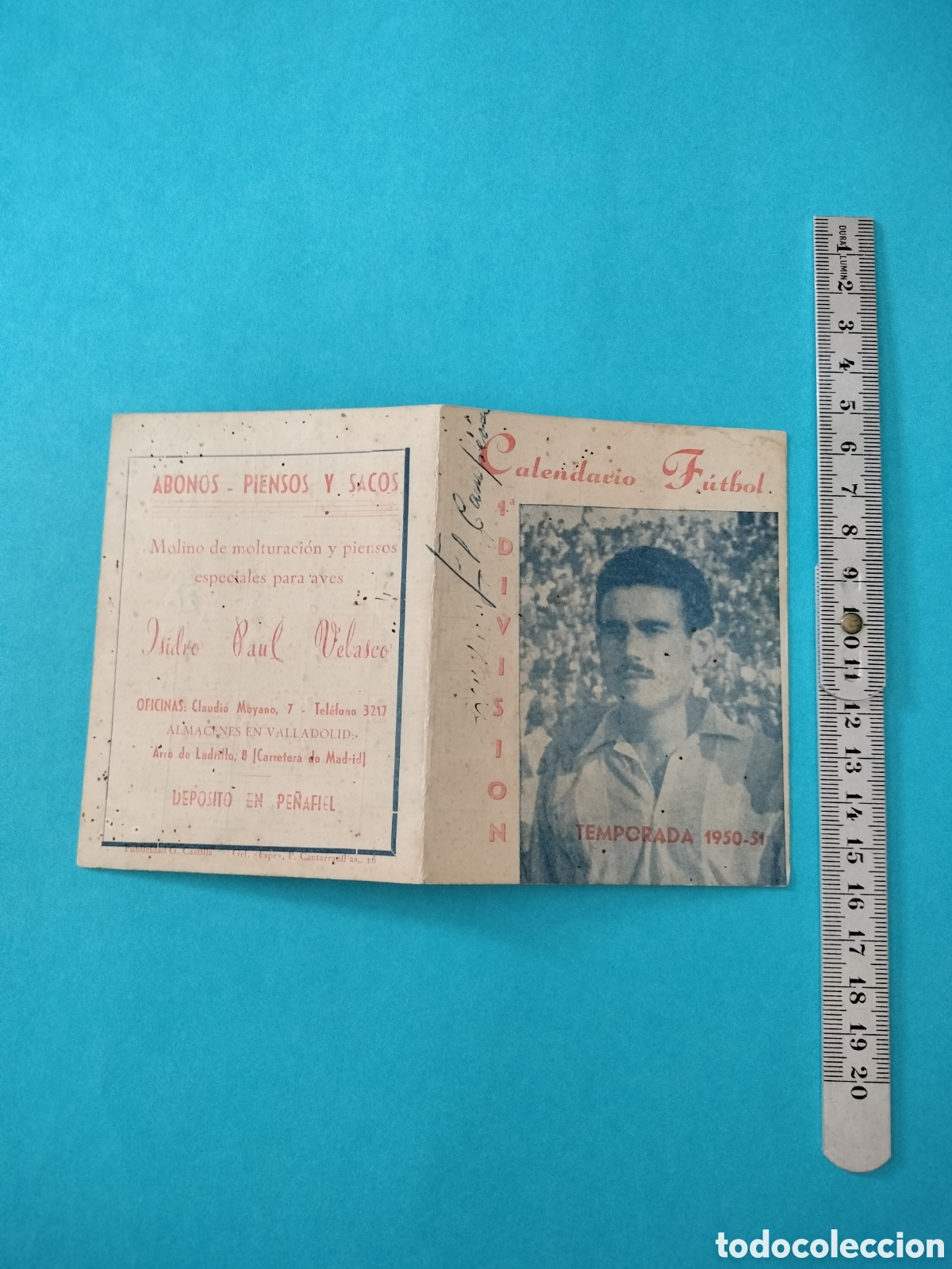 Coleccionismo deportivo: CALENDARIO DE LA LIGA 1950-51 - Foto 1