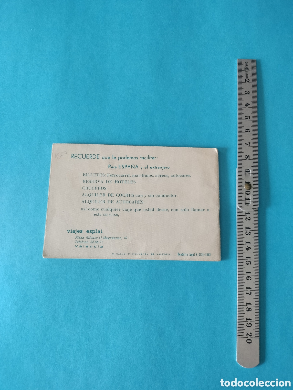 Coleccionismo deportivo: CALENDARIO DE LA LIGA 1963-64 - Foto 2