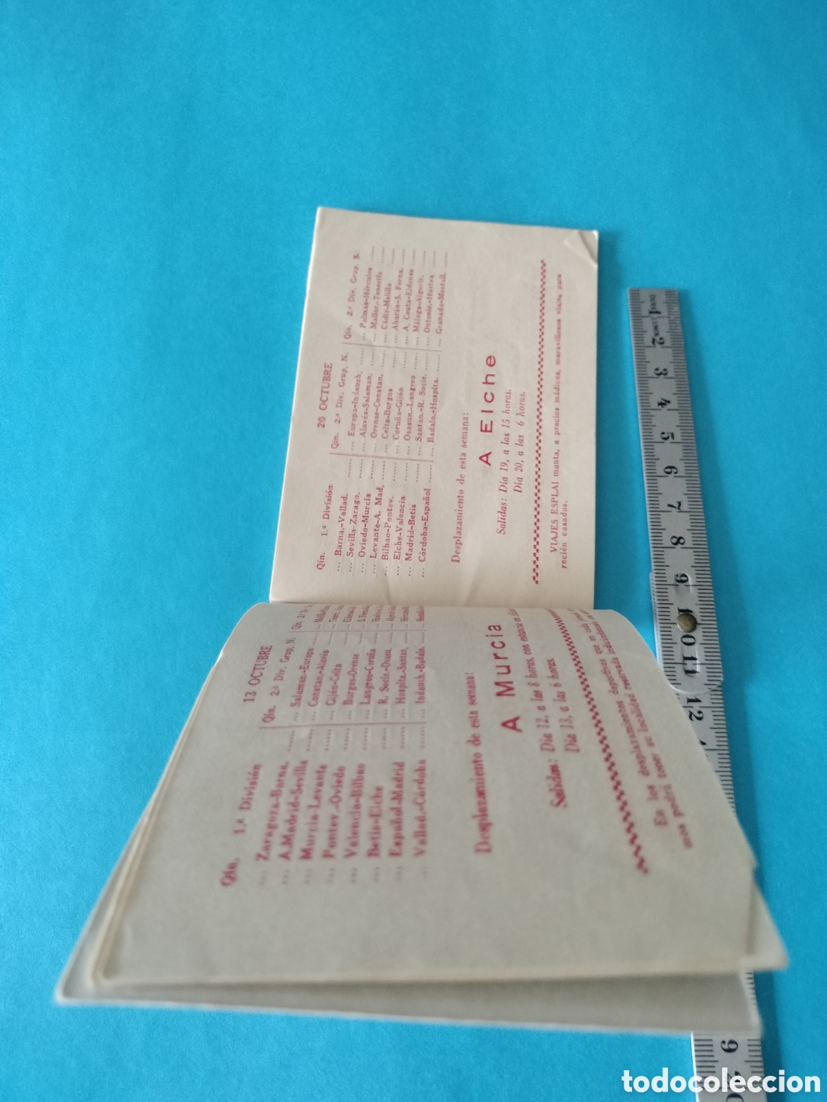 Coleccionismo deportivo: CALENDARIO DE LA LIGA 1963-64 - Foto 3