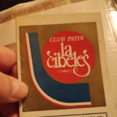 Coleccionismo deportivo: LIBRILLO CLUB PATIN LA CIBELES 1975-76 DINAMICO