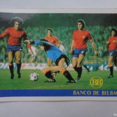 Coleccionismo deportivo: MUNDIAL FUTBOL ESPAÑA´82 : CALENDARIO PARTIDOS DEL BANCO DE BILBAO