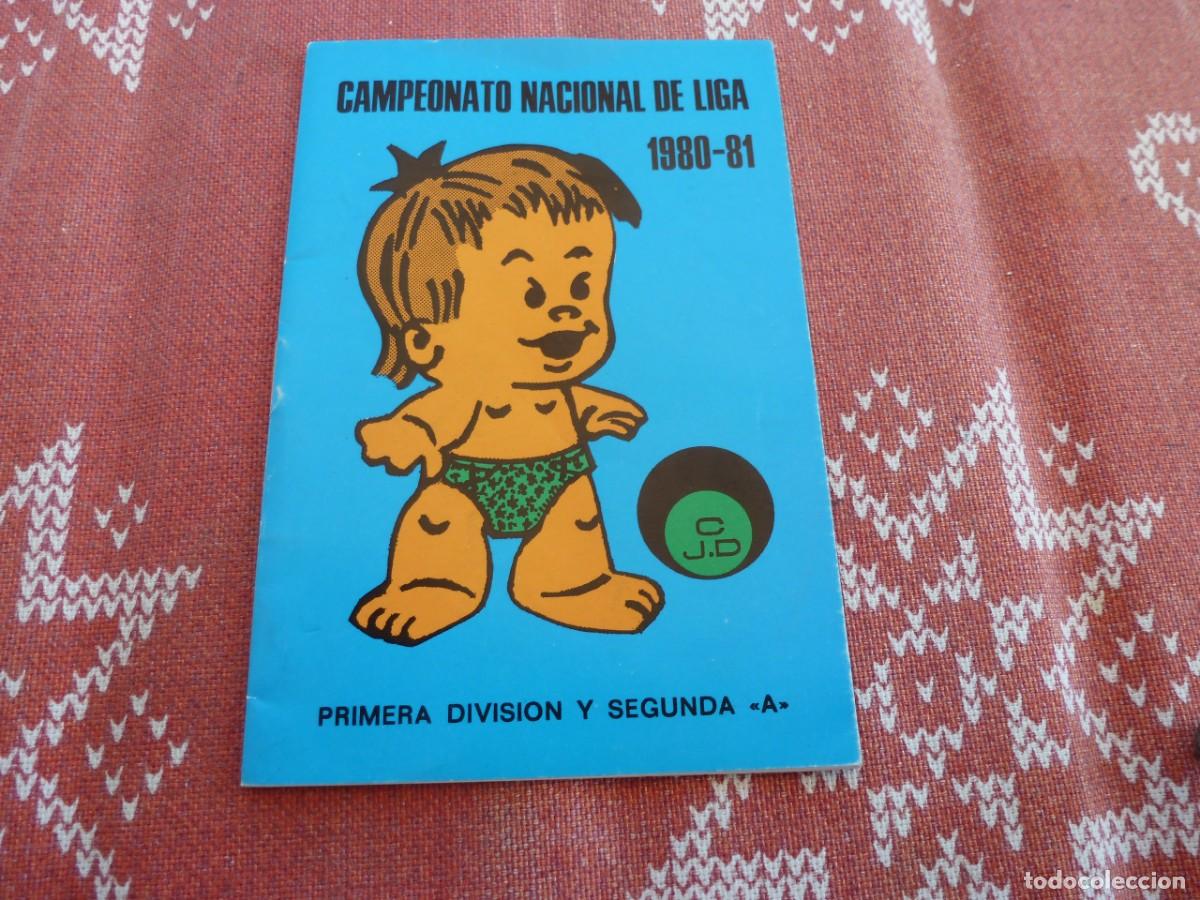 Coleccionismo deportivo: (LLL)CALENDARIO TEMP 80-81 1&ordf; Y 2&ordf; DIV. - Foto 1