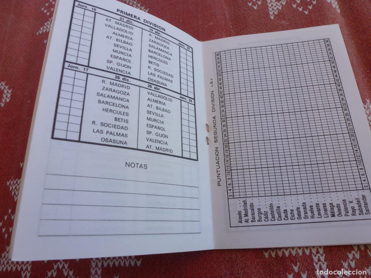 Coleccionismo deportivo: (LLL)CALENDARIO TEMP 80-81 1&ordf; Y 2&ordf; DIV. - Foto 4