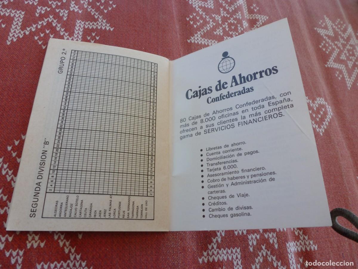 Coleccionismo deportivo: (LLL)CALENDARIO TEMP 81-82 1&ordf; Y 2&ordf; DIV. - Foto 5