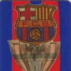 Coleccionismo deportivo: CALENDARIO CASERO PLASTIFICADO DEL F. C. BARCELONA. MERCHANDISING NO ORIGINAL. CALBARC-189