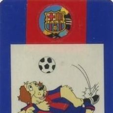 Coleccionismo deportivo: CALENDARIO CASERO PLASTIFICADO DEL F. C. BARCELONA. MERCHANDISING NO ORIGINAL. CALBARC-199