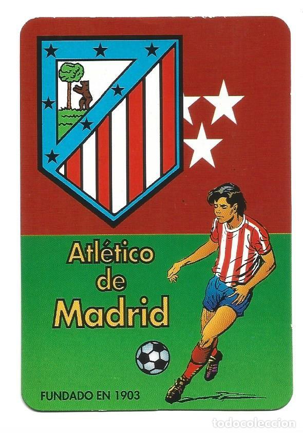 Coleccionismo deportivo: 1 CALENDARIO DE BOLSILLO A&Ntilde;O 1997 AT. MADRID - Foto 1