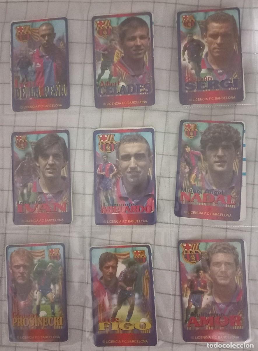 Coleccionismo deportivo: Calendarios de bolsillo BAR&Ccedil;A 1996 - Foto 3