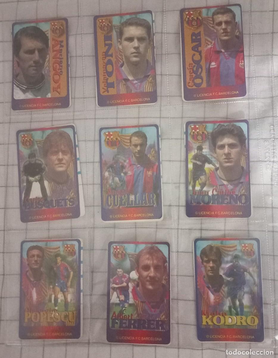 Coleccionismo deportivo: Calendarios de bolsillo BAR&Ccedil;A 1996 - Foto 1