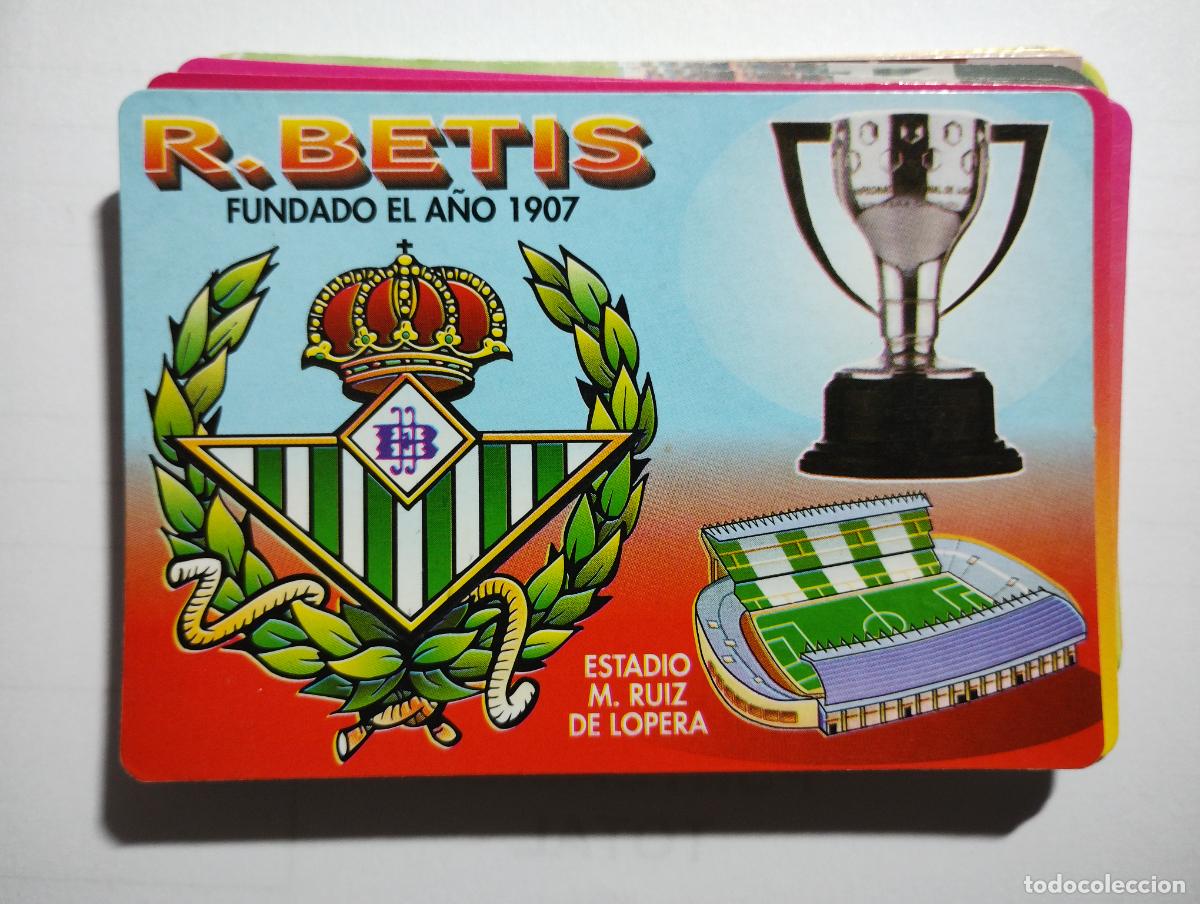 Coleccionismo deportivo: Calendario de bolsillo 2002 Betis: Copa y Estadio - Foto 1